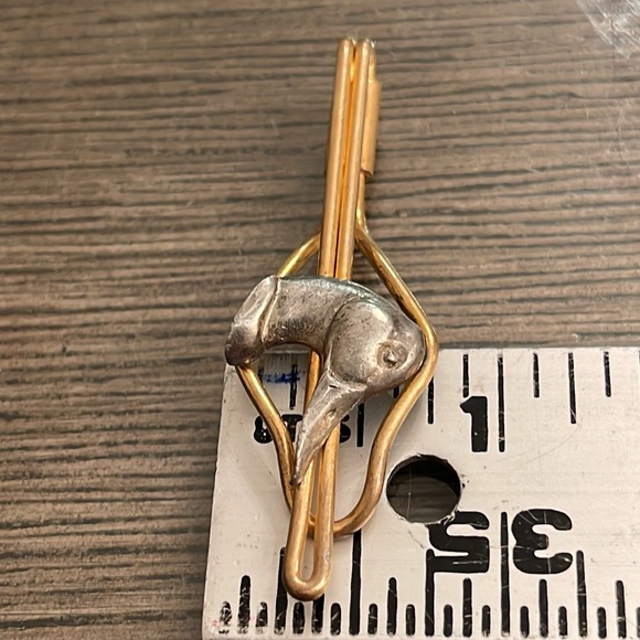 Vintage Men’s Two-tone Duck Head Tie Clip - Picture 5 of 14